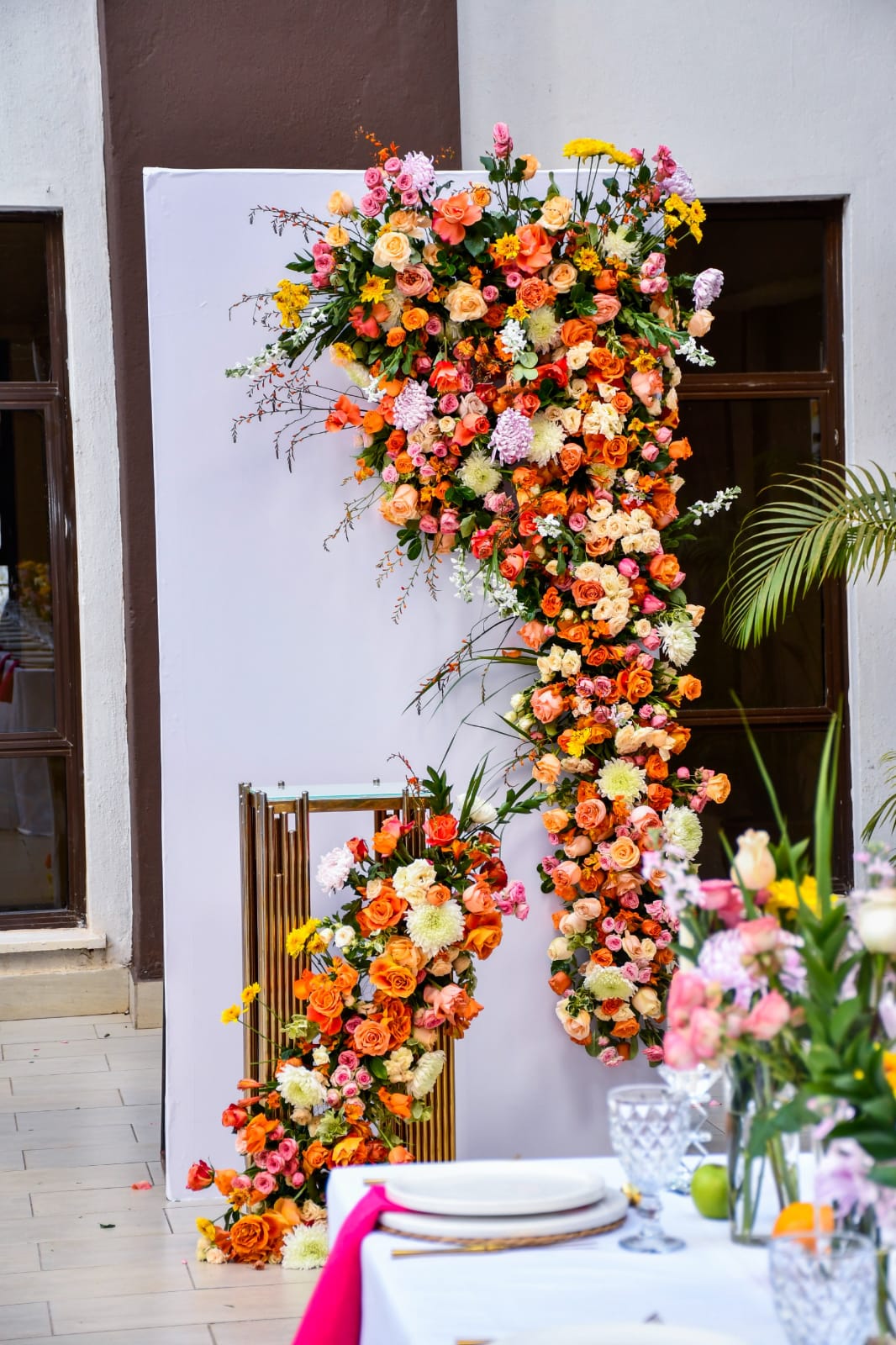 Arch Flowers Arrangements