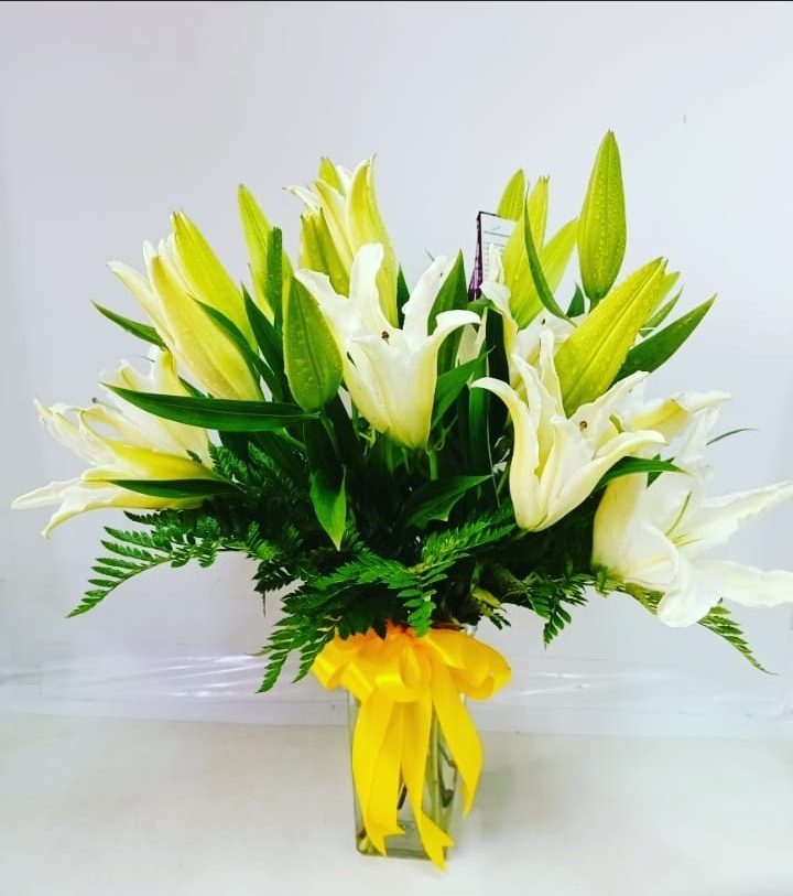 Sympathy Lillies